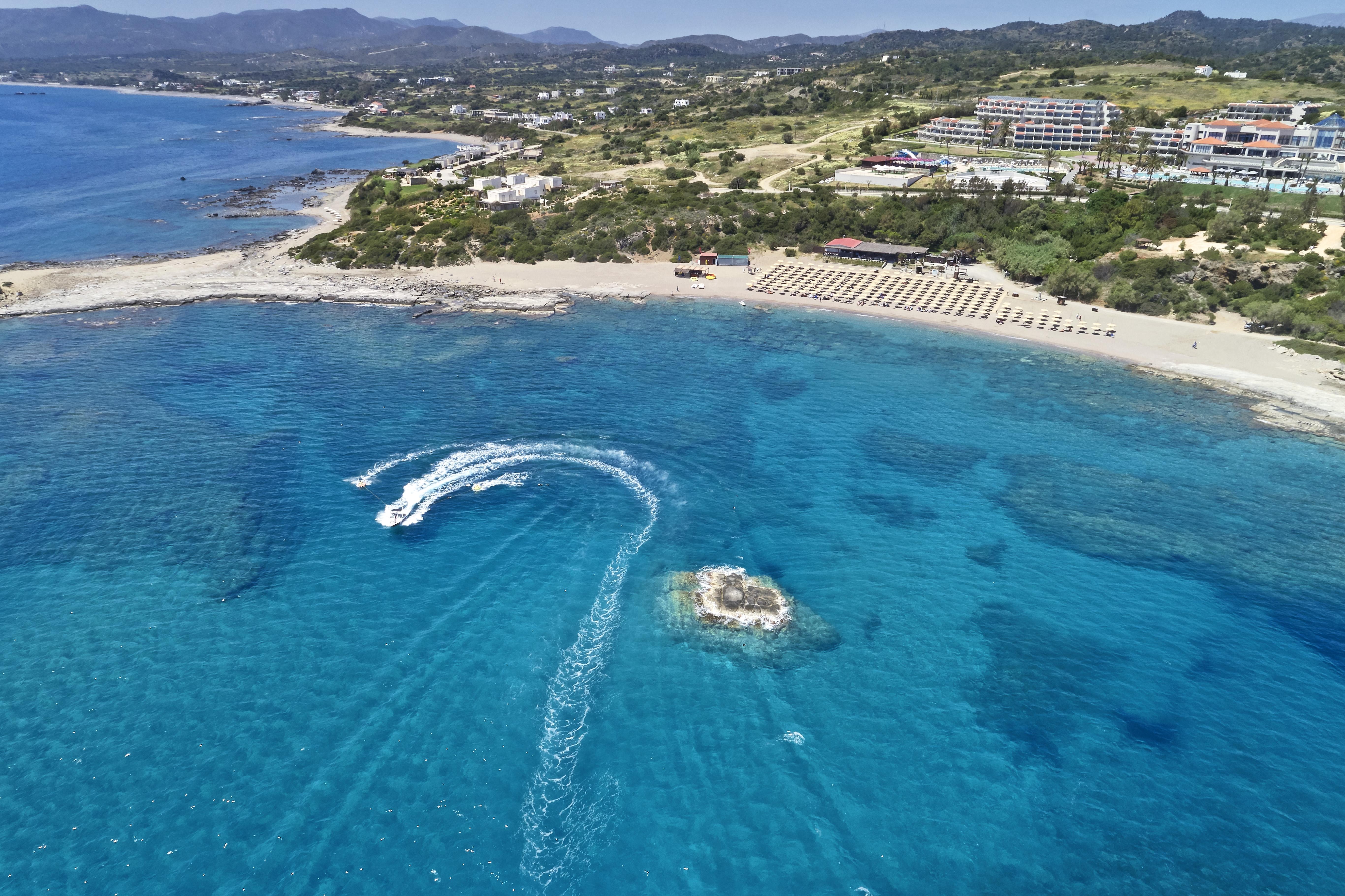 Rodos Princess Beach Hotel Kiotari Bagian luar foto